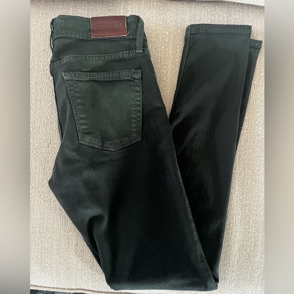 Dark Green Strom Skinny Jeans size 27
